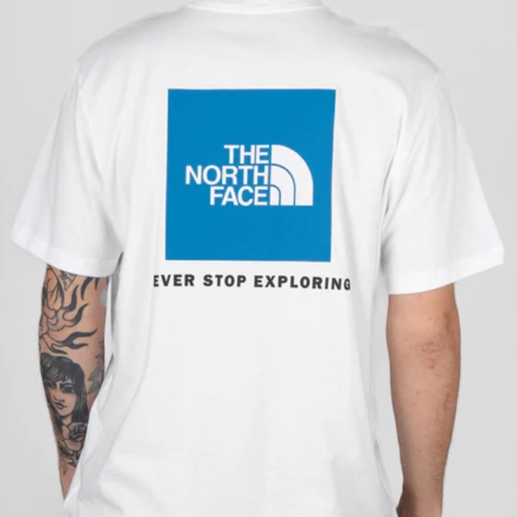 NWT The North Face Box NSE Tee - White - Picture 4 of 8